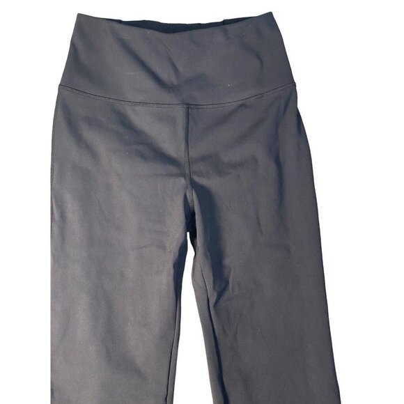 HALARA Woman's High Waisted Plain Slight Flare Leggings‎ Black Size Small NEW - Picture 3 of 8